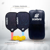 Set de Pickleball 2 palas 4 bolas