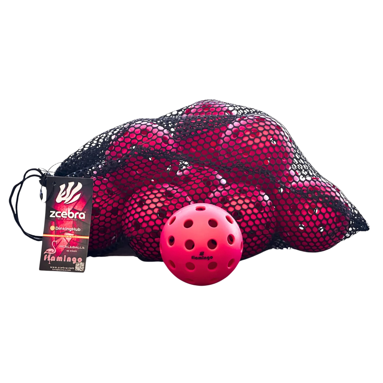 Pack of 12 Balls Flamingo Edition