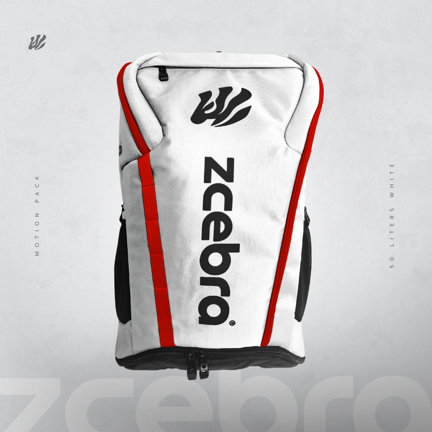 ZCEBRA MotionPack Backpack - White