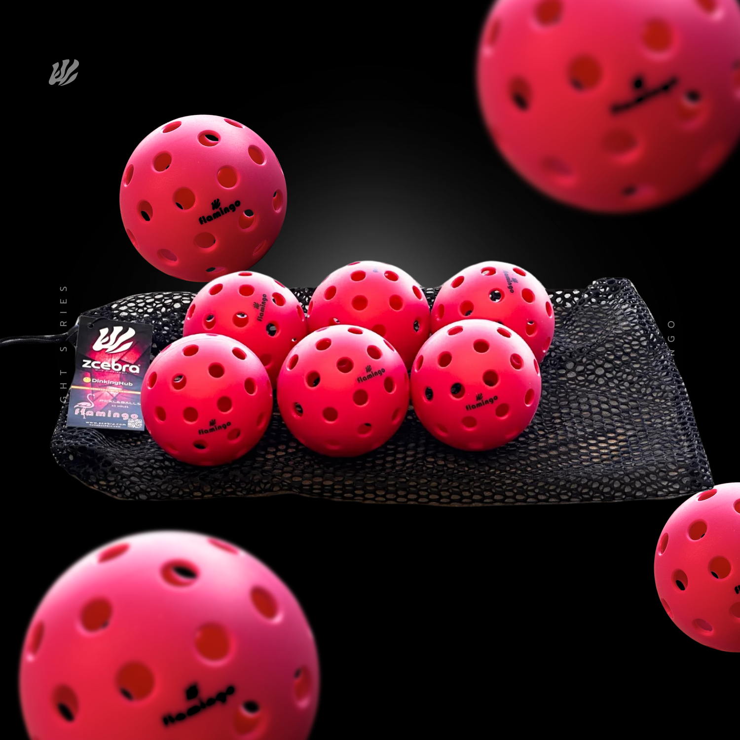 Pack de 6 Bolas Flamingo Edition
