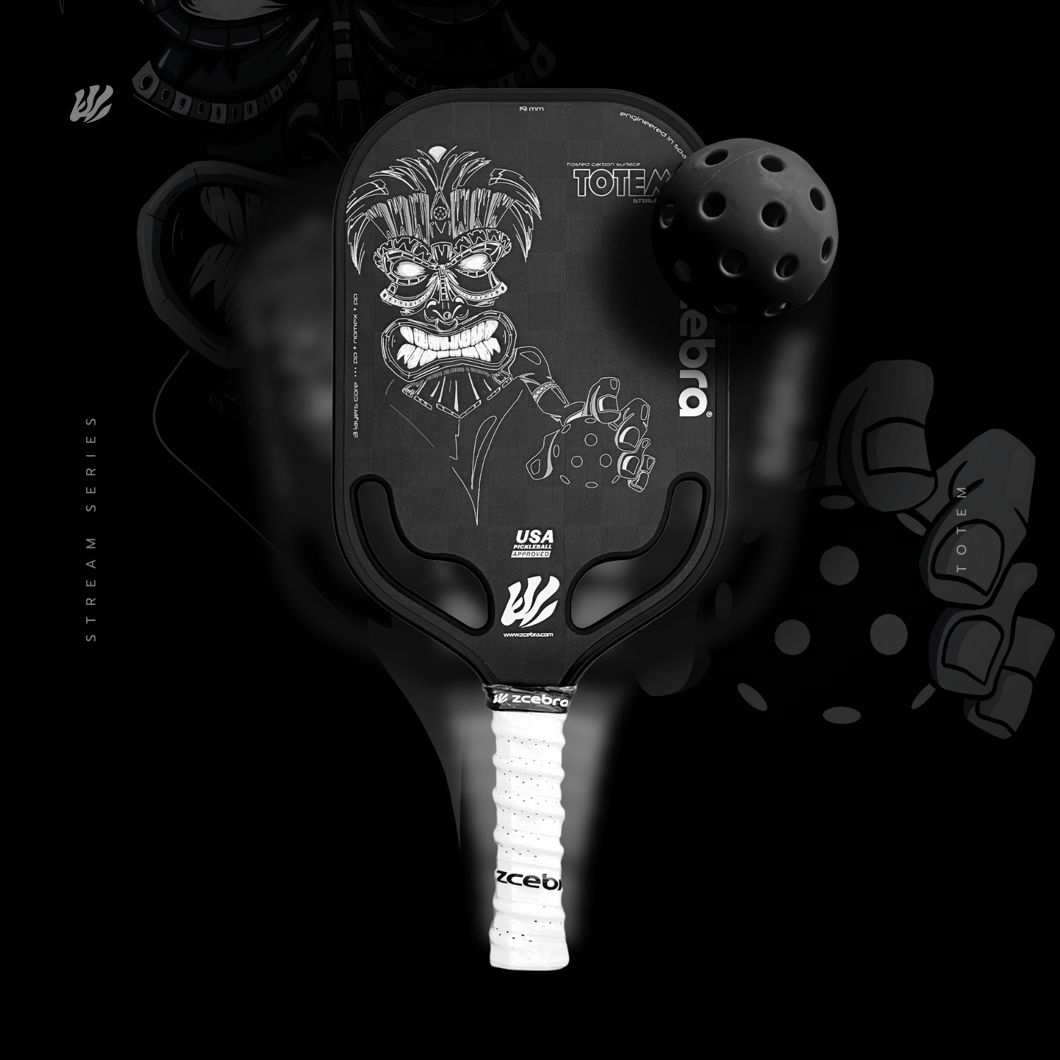 ZCEBRA TOTEM - BLACK