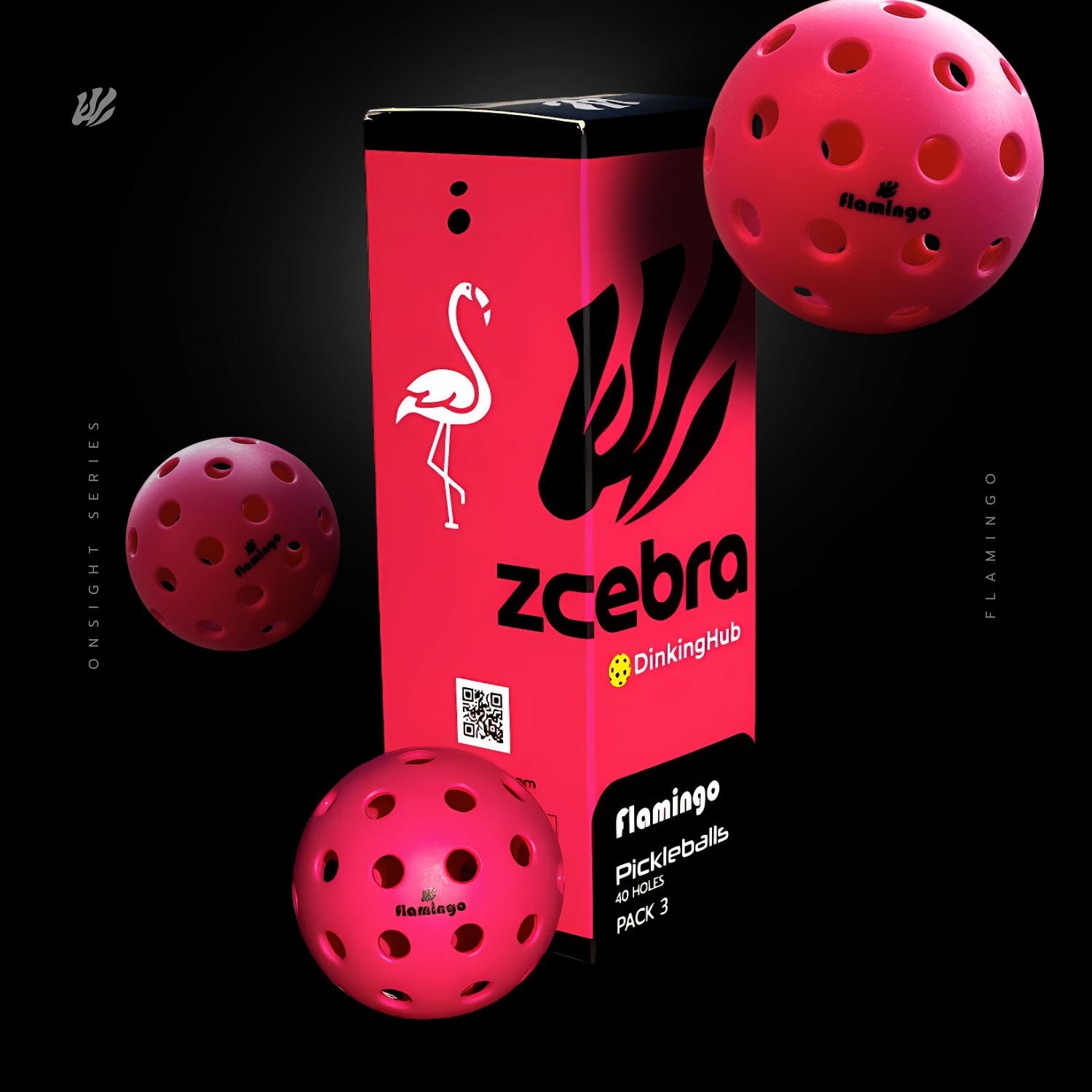 Pack de 3 Bolas Flamingo Edition