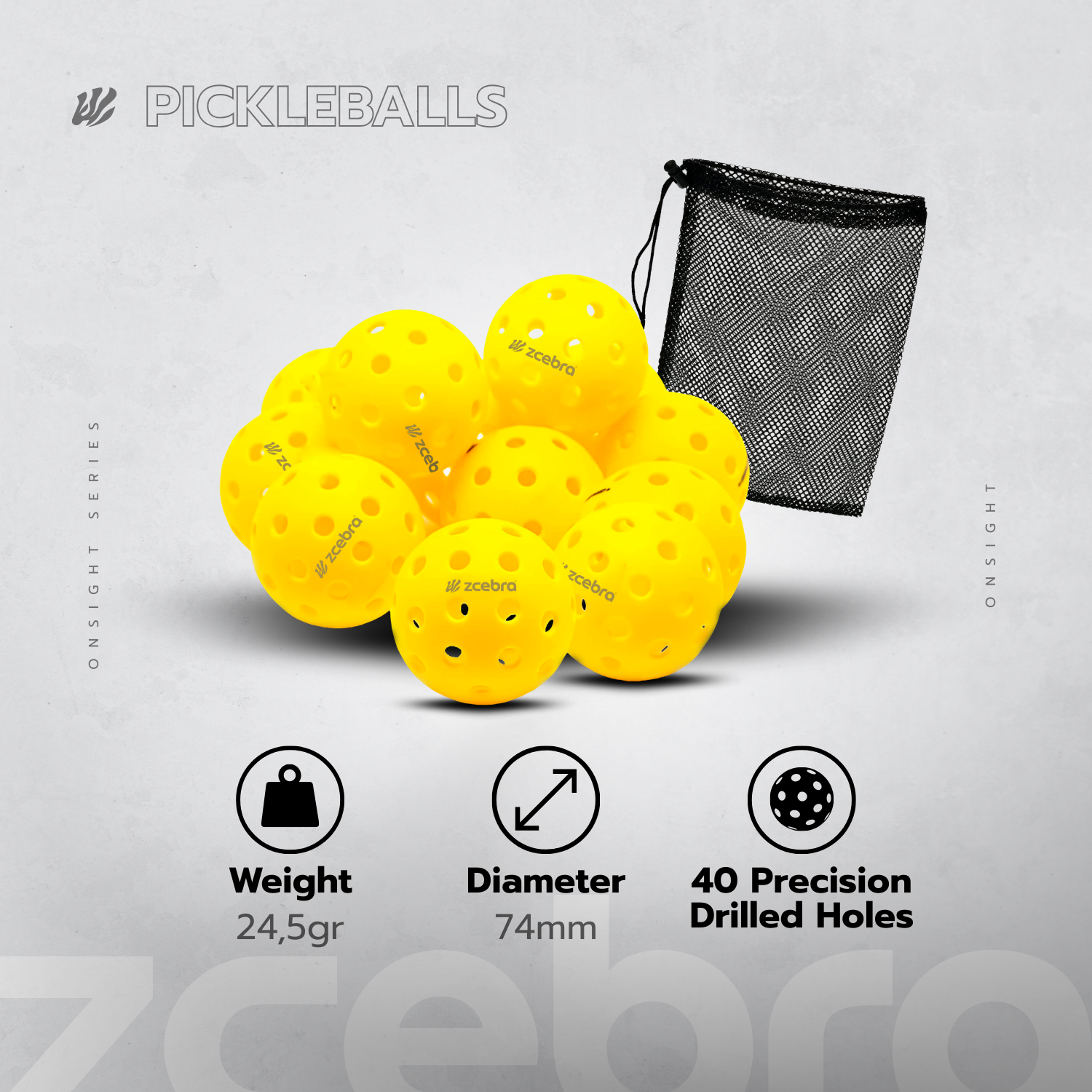 Pack of 12 Balls Onsight Series