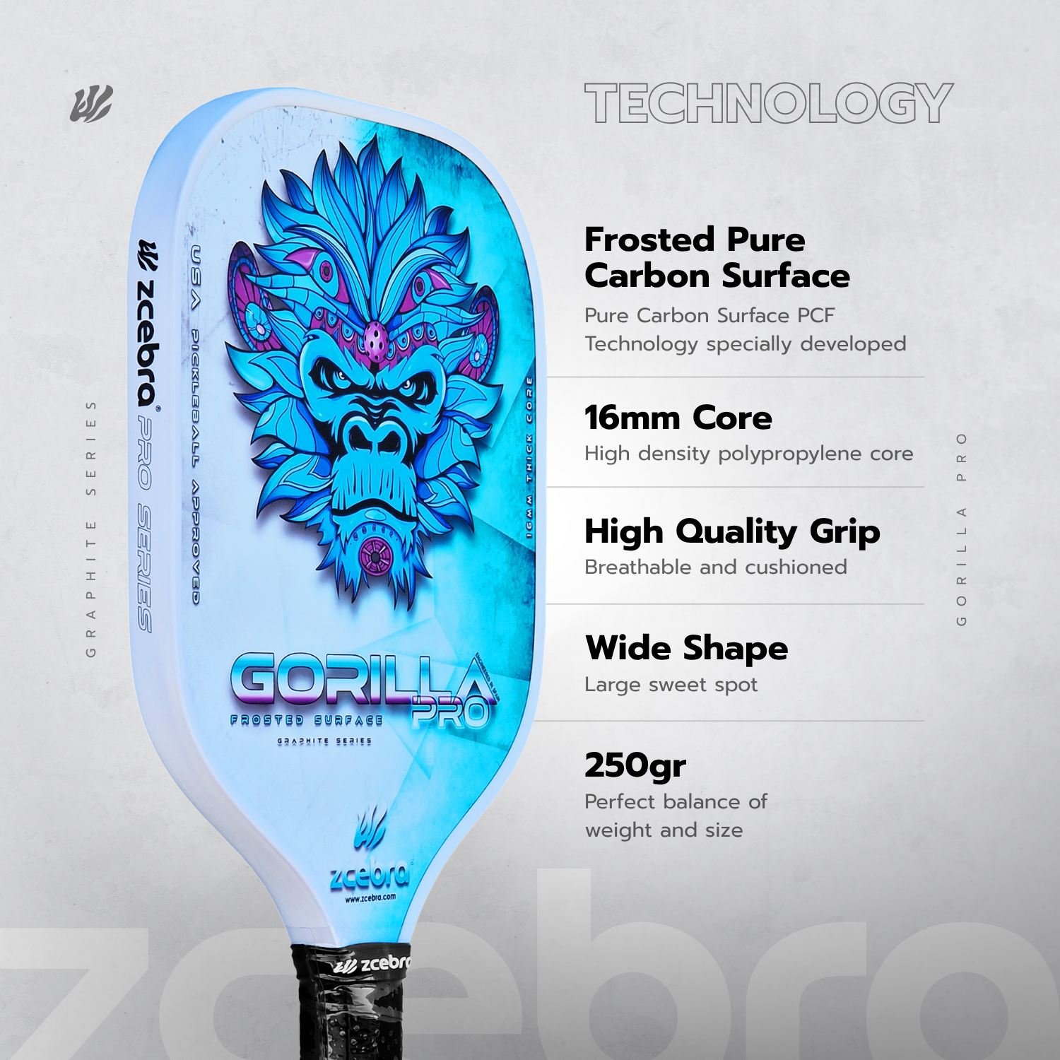 ZCEBRA Gorilla Pro Series - Blue