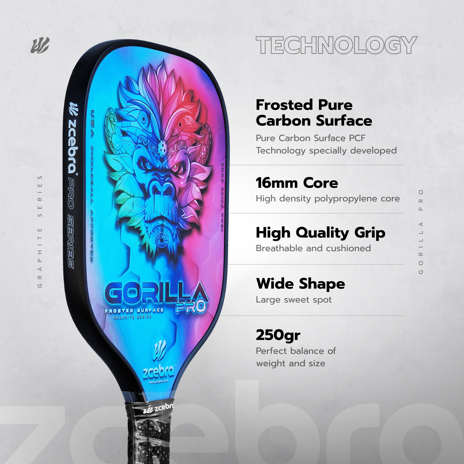 ZCEBRA Gorilla Pro Series - Rainbow