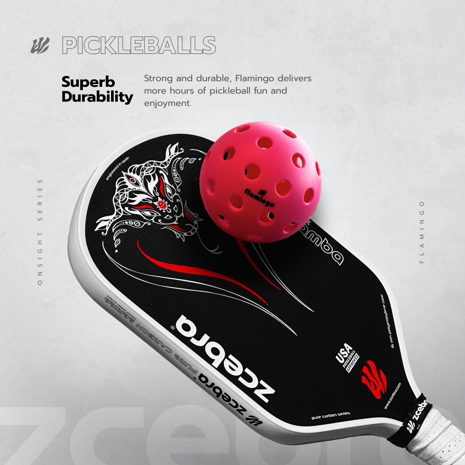 Pack de 3 Bolas Flamingo Edition