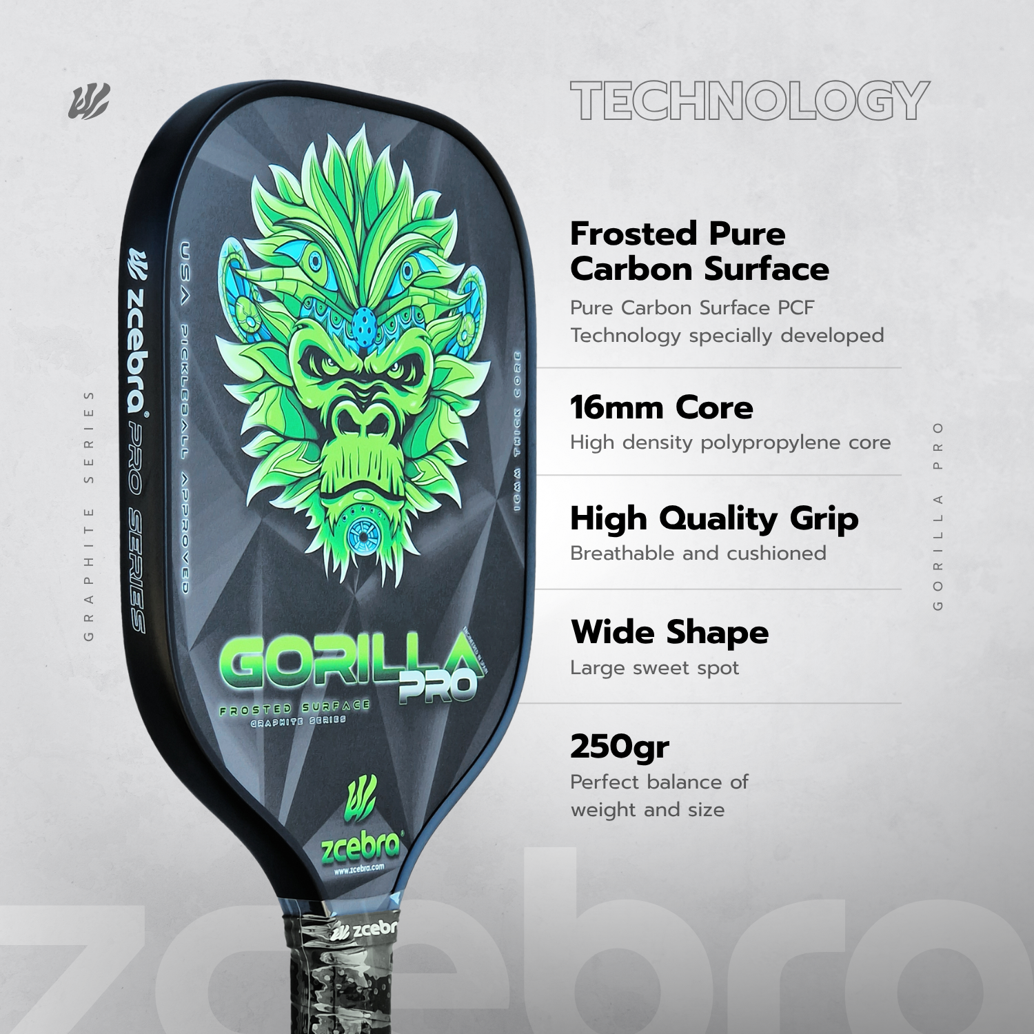 ZCEBRA Gorilla Pro Series - Green