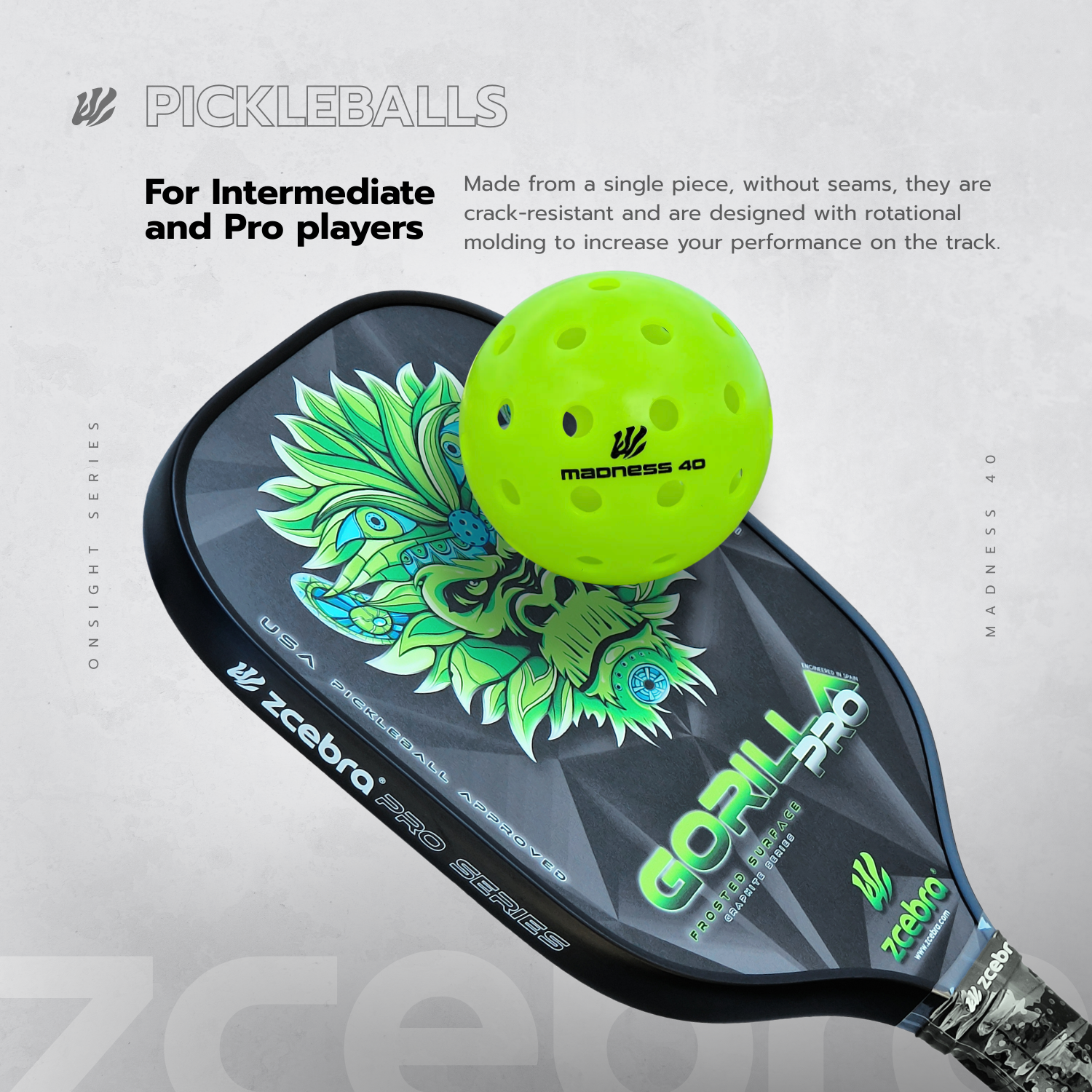 Pack of 12 Madness 40 Balls