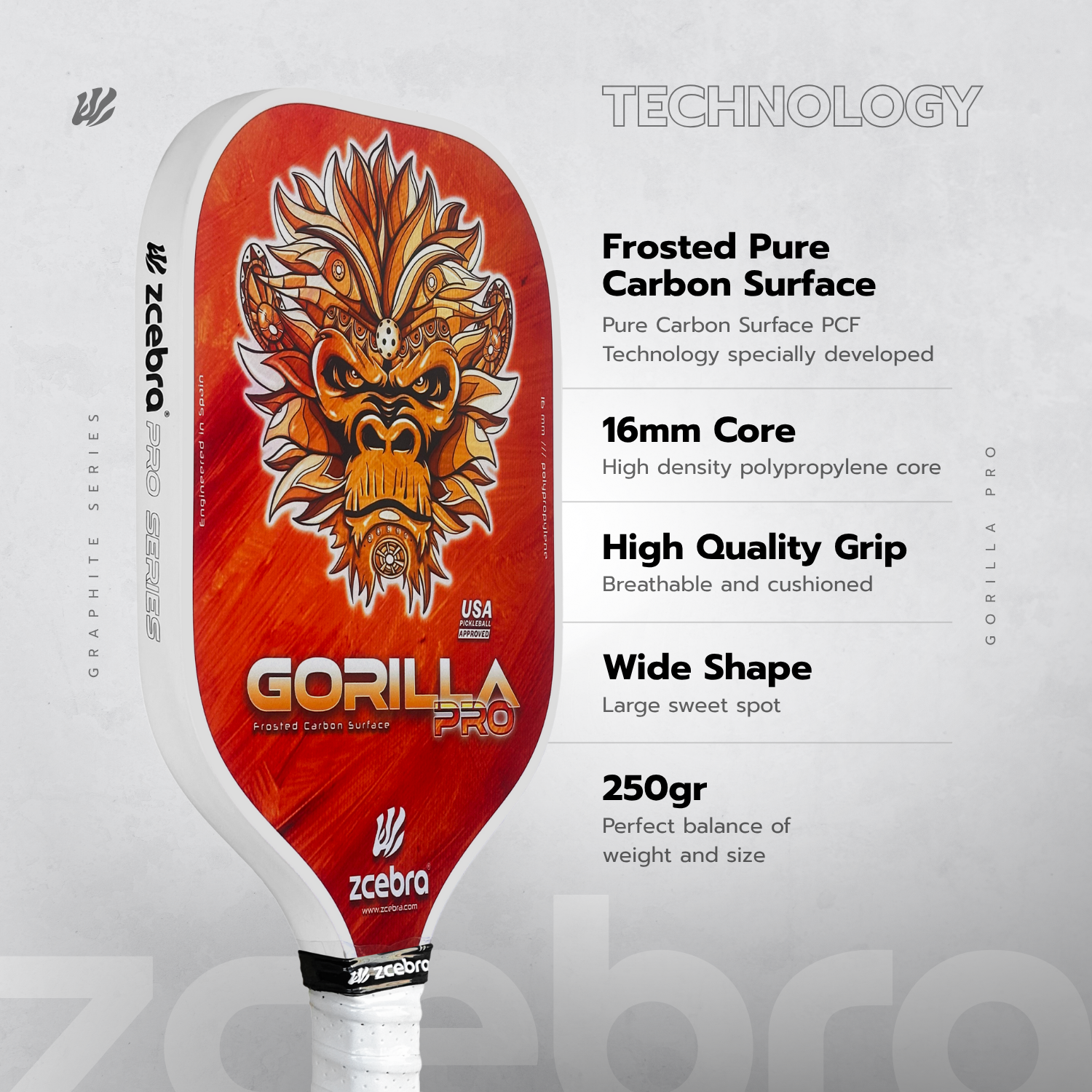 ZCEBRA Gorilla Pro Series - Orange ZCEBRA Gorilla Pro Series - Orange