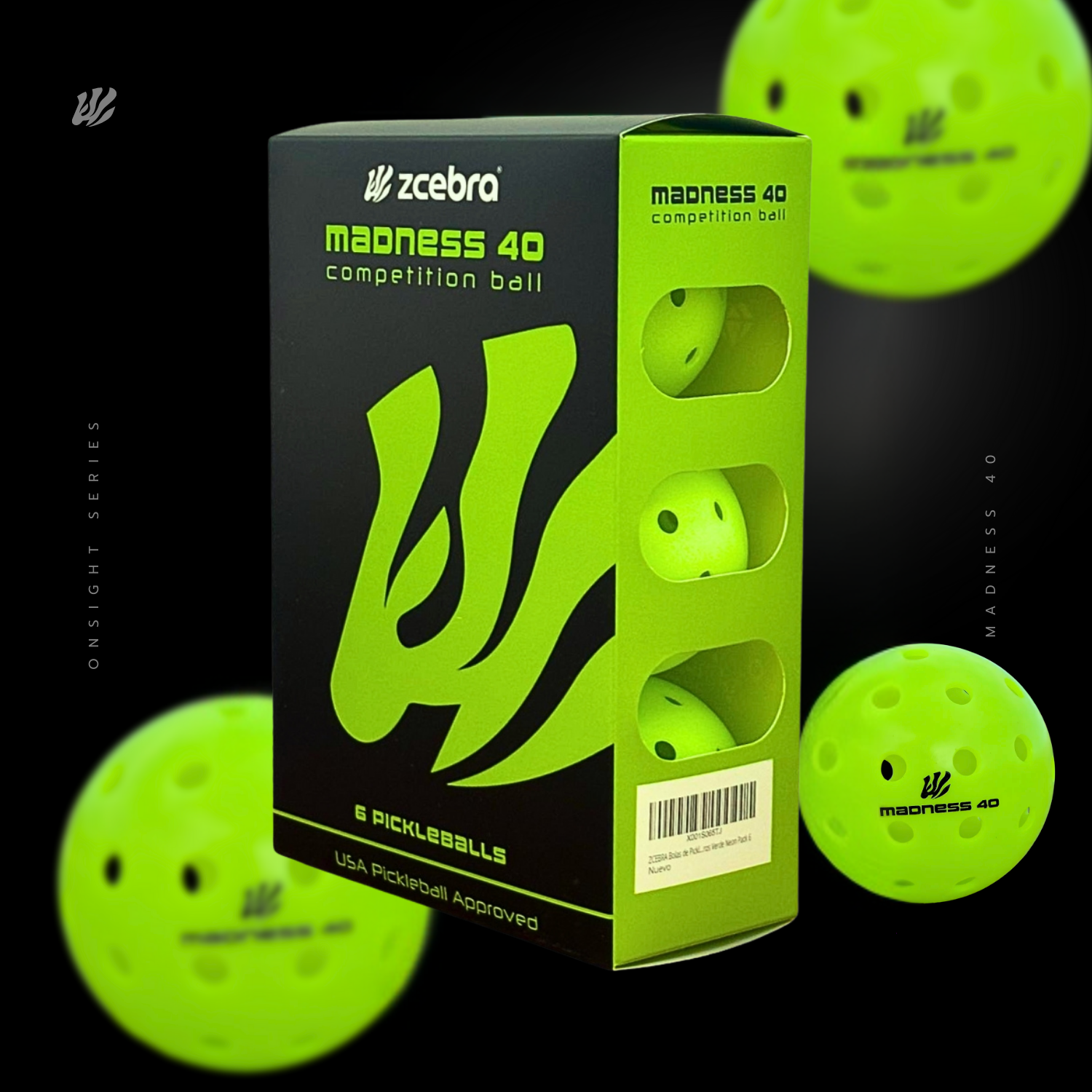 Pack of 6 Balls Madness