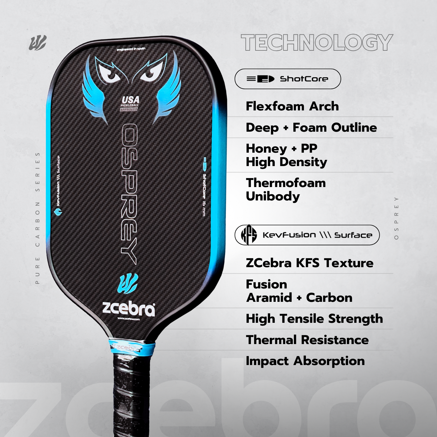 ZCEBRA Osprey ShotCore
