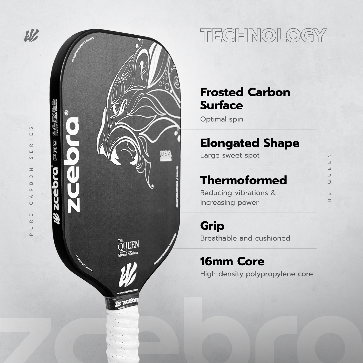 ZCEBRA The Queen Series - Black