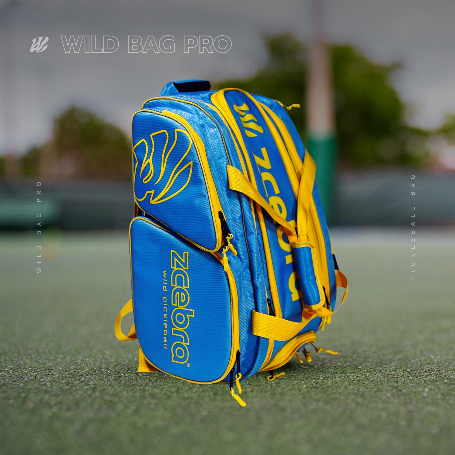 Paletero Pickleball Zcebra Wild Bag