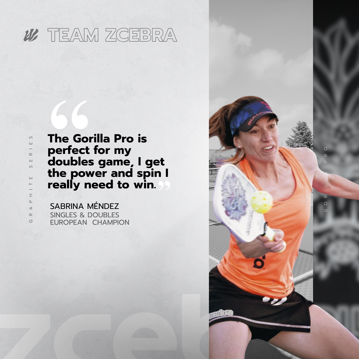 ZCEBRA Gorilla Pro Black - Main Image