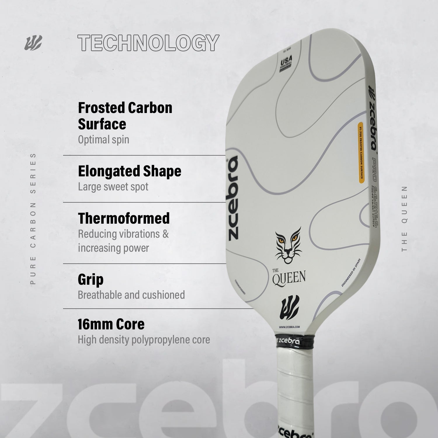 ZCEBRA The Queen - White