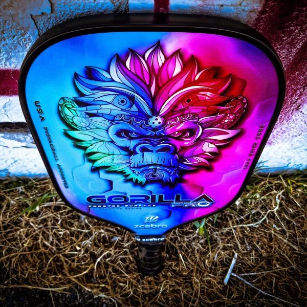 Pickleball paddle Carbon GORILLA PRO SERIES (Rainbow) - Image 5