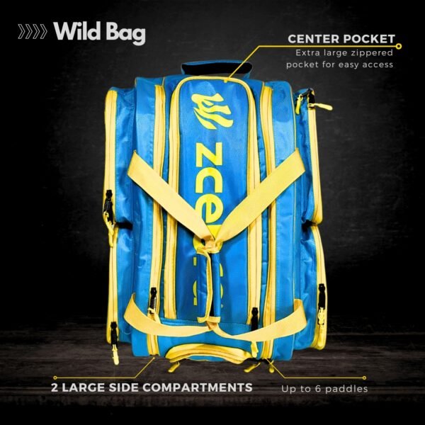 Paletero Pickleball Zcebra Wild Bag - Imagen 3