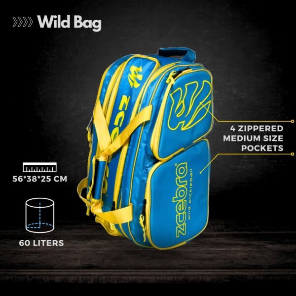 Paletero Pickleball Zcebra Wild Bag - Imagen 4