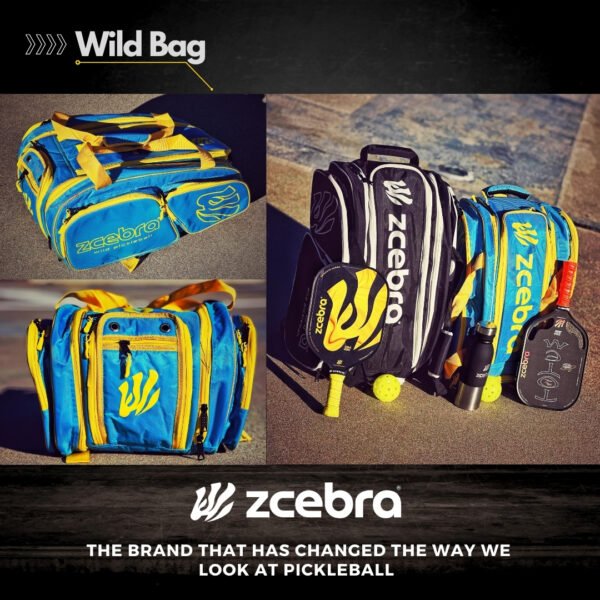 Paletero Pickleball Zcebra Wild Bag - Imagen 8